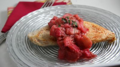 Paleo Grilled Chicken with Rhubarb Chutney - Dump and Go Dinner