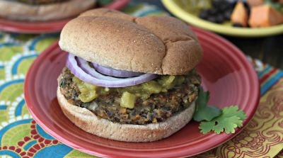 Sweet Potato and Red Onion Black Bean Burgers - Dump and Go Dinner