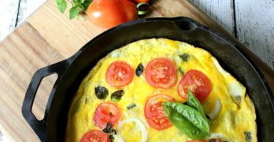 Tomato Bacon Frittata