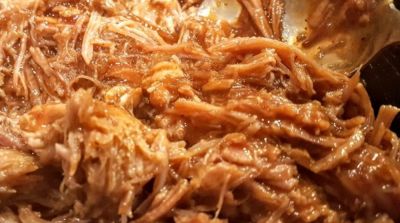 Slow Cooker Shredded Pork - Cuisine by Kristine - Dump and Go Dinner