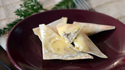 Bacon Cream Cheese Wontons - Ready to Eat