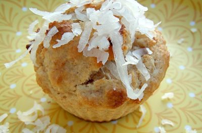 Sunny Lemon Coconut Muffins