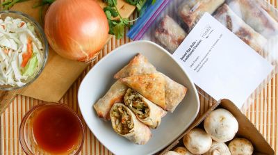 Baked Egg Rolls - Traditional - Ready to Eat Dinner