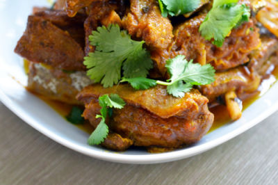 Instant Pot Indian Curry Lamb Spare Ribs - Dump and Go Dinner