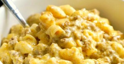 Instant Pot Cheeseburger Macaroni - The Typical Mom - Dump and Go Dinner