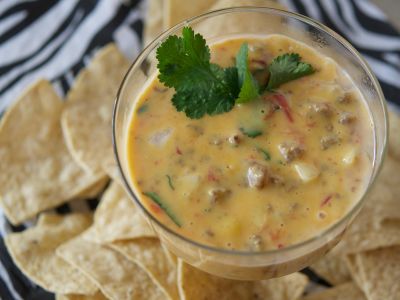 Instant Pot Rotel Queso Dip