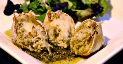 Chicken Pesto Stuffed Shells