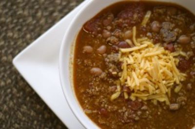 Super Bowl Chili - Lunch