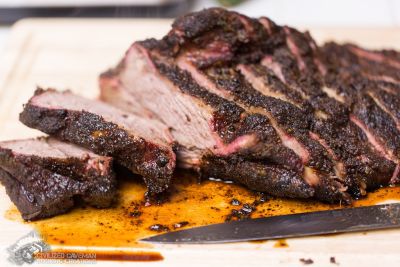 Smoked Brisket with Citrus Marinade - Dump and Go Dinner