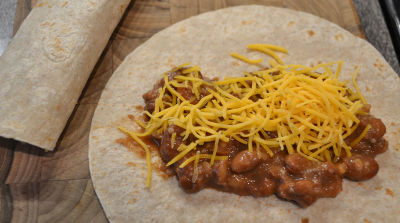 Bean and Cheese Burritos - Lunch Version