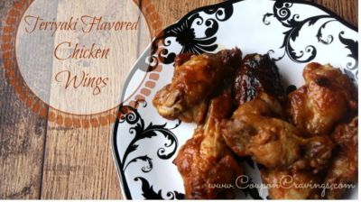 Teriyaki Chicken Wings - Lunch Version