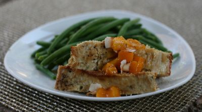 Tropical Chicken Meatloaf - Lunch Version