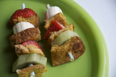 French Toast Stick Kebabs