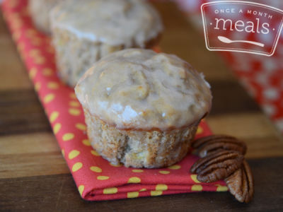 Whole Grain Banana Pecan Muffins