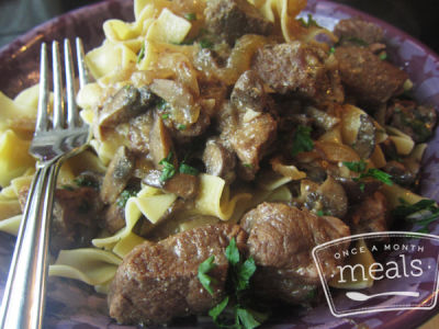 World Famous Beef Stroganoff - Lunch