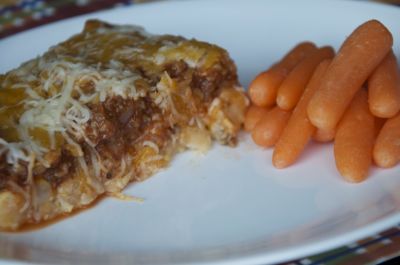 Beefy Hashbrown Pizza - Dump and Go Dinner