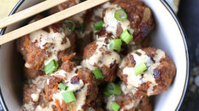 Instant Pot Egg Roll Meatballs - Dump and Go Dinner