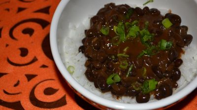 Instant Pot Pumpkin Coconut Black Beans - Dump and Go Dinner