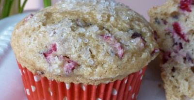 Gluten Free Recipe Makeover – Cranberry Vanilla Muffins