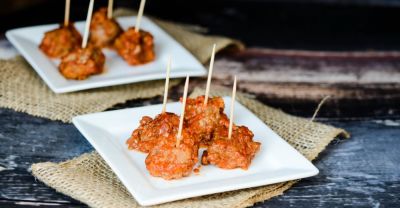 Slow Cooker BBQ Turkey Meatballs - Ready to Eat Dinner