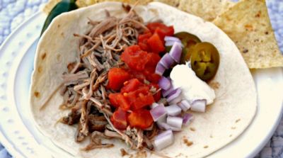 Slow Cooker Barbacoa Beef - Real Food - Dump and Go Dinner