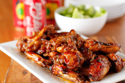 Coca-Cola Baked Chicken Wings - Dinner