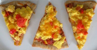 Light Southwest Breakfast Pizza