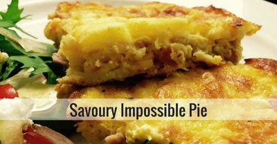 Savoury Impossible Pie