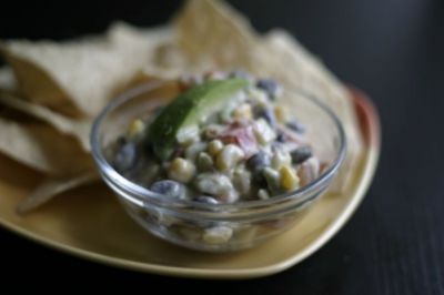 Avocado Black Bean Dip