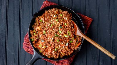 One Skillet Paleo Meal - Lunch Version