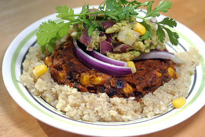 Sweet Potato Black Bean Burgers - Dump and Go Dinner