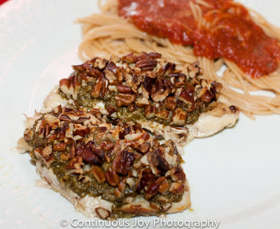 Pesto Pecan Chicken - Dump and Go Dinner