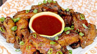 Slow Cooker Grape Jelly Chicken Wings - Dump and Go Dinner