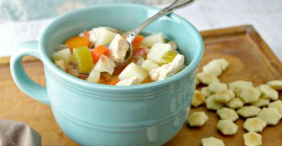 Paleo Slow Cooker Chicken Stew - Lunch Version