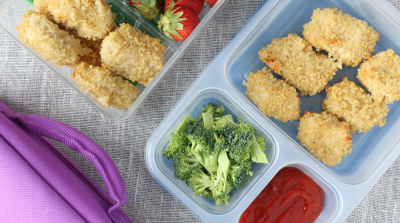 Quinoa Buttermilk Chicken Nuggets - Lunch Version