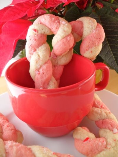 Gluten Free Dairy Free Candy Cane Cookies