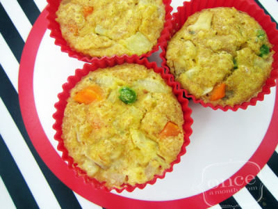 Mini Chicken Pot Pies - Real Food Make Over- Lunch Version