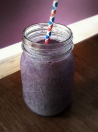 Dairy Free Purple Cow Fruit Smoothies