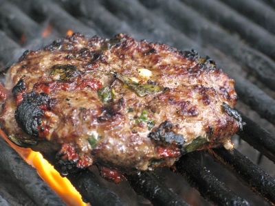 Tomato Basil Hamburgers - Dump and Go Dinner