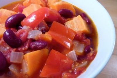 Gluten Free Dairy Free Slow Cooker Sweet Potato Chili