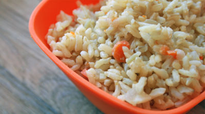 Instant Pot Simple Rice Pilaf - Ready to Eat