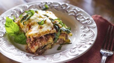 Instant Pot Parmesan Zucchini Lasagna - Dump and Go Dinner