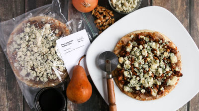 Pear Gorgonzola Walnut Pizza