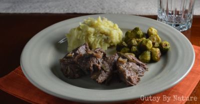 Instant Pot Braised Beef Chuck Roast with Garlic and Rosemary