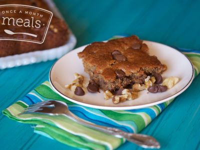 Paleo Chocolate Chip Cookie Cake