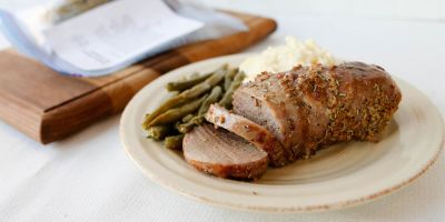 Instant Pot Rosemary Balsamic Pork Tenderloin - Dump and Go Dinner