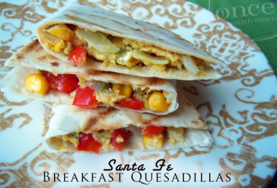 Santa Fe Breakfast Quesadillas