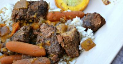 Instant Pot Thai Curry with Beef Brisket - Lunch Version