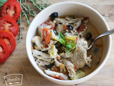 One Pot Italian Chicken - Dump and Go Dinner