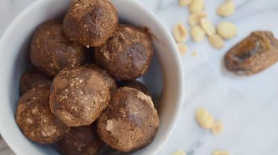 Chocolate Peanut Butter Cup Energy Balls